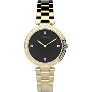 Timex Black Dial Analog Women Watch - TW2V24400